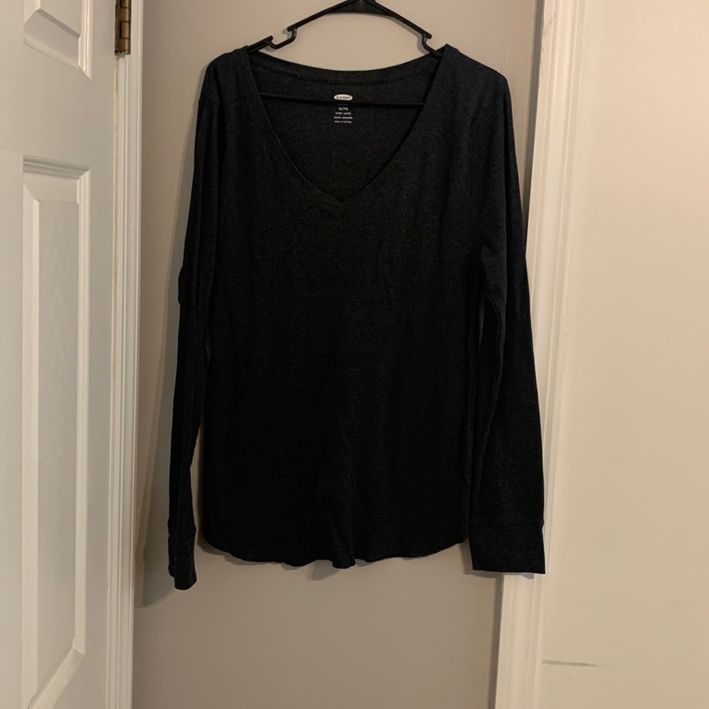 Brand new v neck waffle shirt